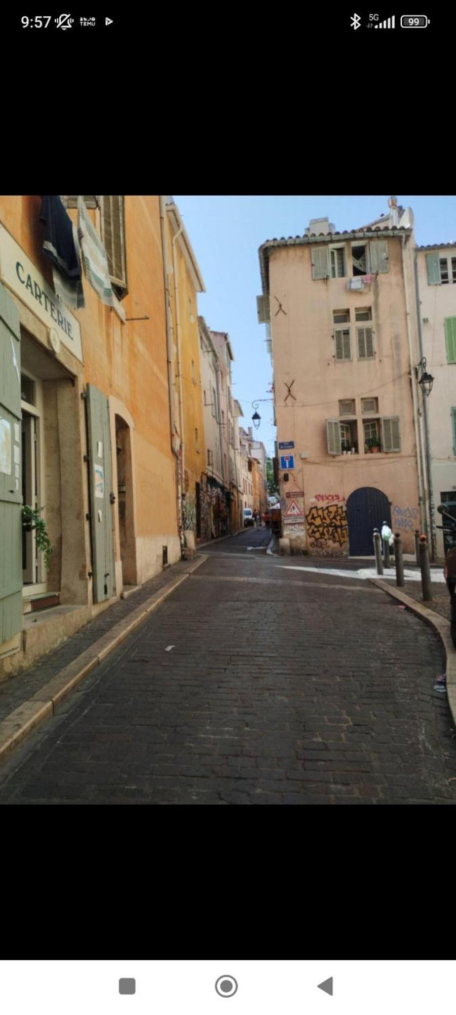 شقة Plein Coeur Du Quartier Du Panier . Chaleureux T2. مارسيليا المظهر الخارجي الصورة